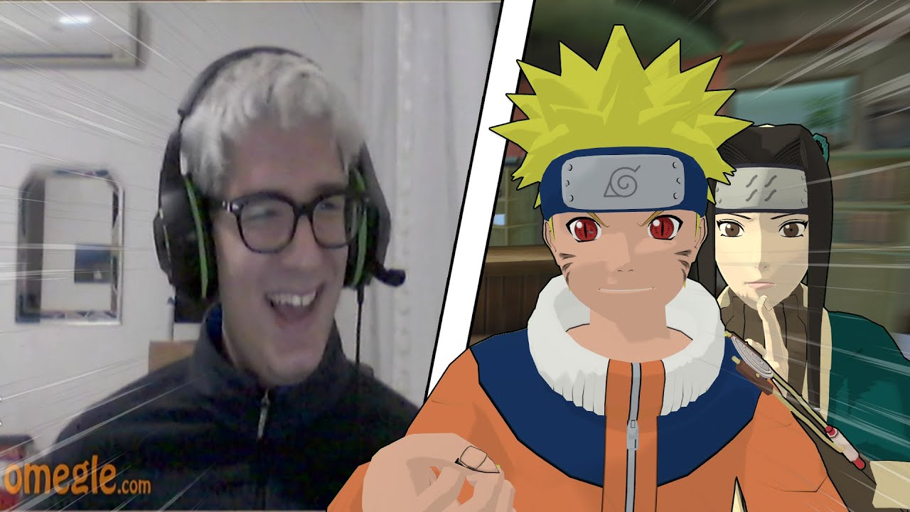 VRCHAT NARUTO AND HAKU RAID OMEGLE (NARUTO VRCHAT)