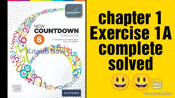 oxford new countdown book 6 third edition || chapter 1 | Exercise 1A || completely solved