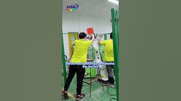 SZGH Engineers debug and test welding robot