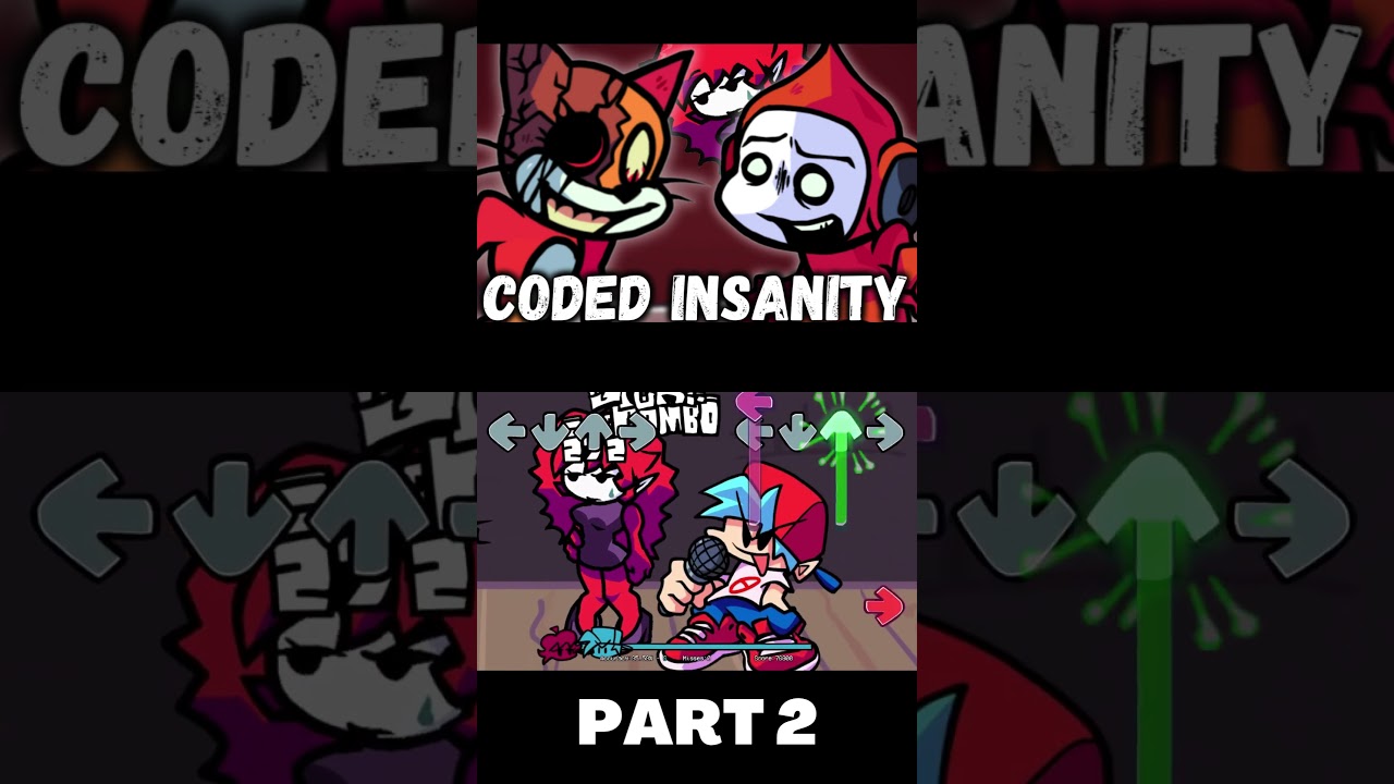 Coded Insanity - Scratch Aethos (PART 2) (canceled build | Conman) (FNF MOD) 