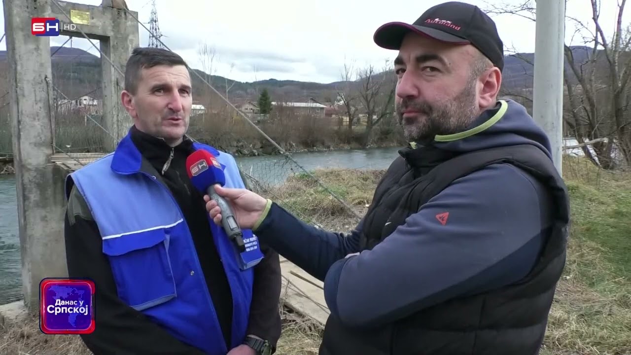 Visećem mostu na rijeci Sani koji povezuje Galiće i Previju u opštini Ribnik potrebna je sanacija