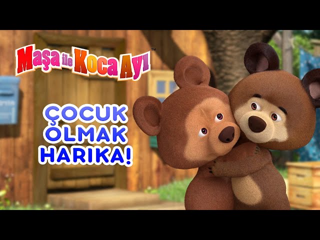 Maşa İle Koca Ayı - 👶 Çocuk olmak harika! 🧸🍼 Bölüm koleksiyonu 🎬 Masha and the Bear Turkey class=