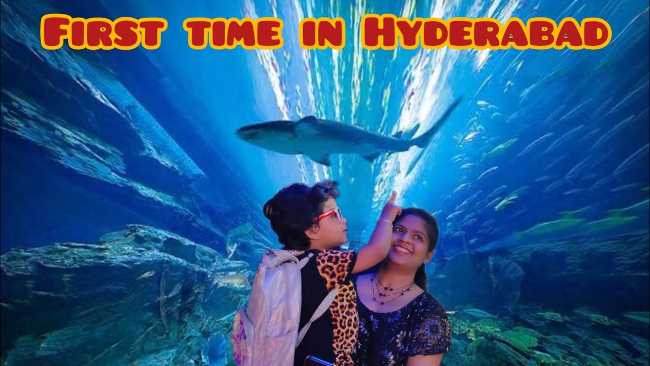 Under water tunnel aquarium Kukatpally Hyderabad exhibition 