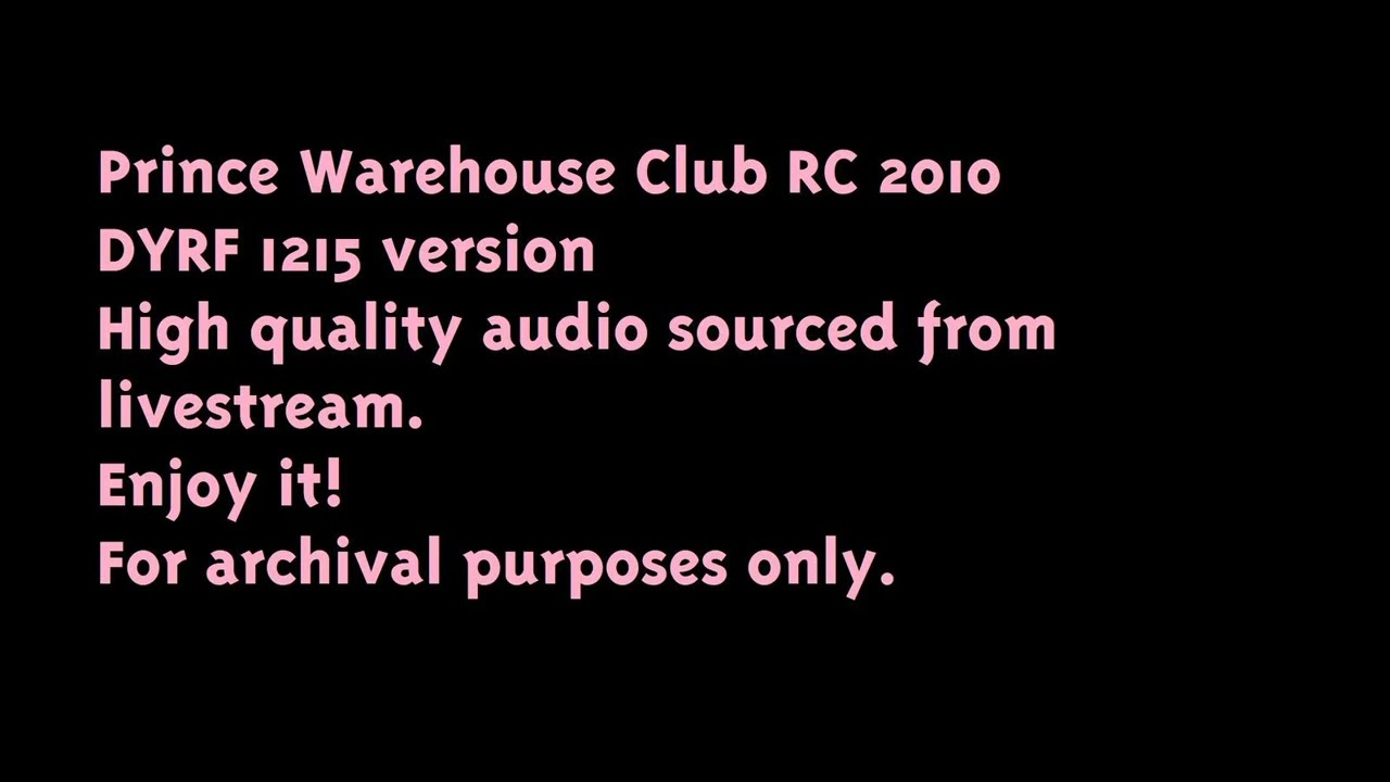 Prince Warehouse Club Commercial (2010s) (HQ)