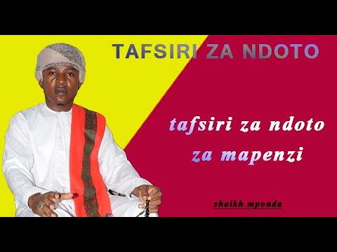 TAFSIRI ZA NDOTO ZA MAPENZI JIMAI Imamu Mponda