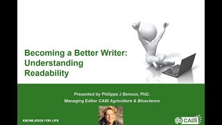 CABI Author Education Resources - Becoming a better writer: Understanding Readability