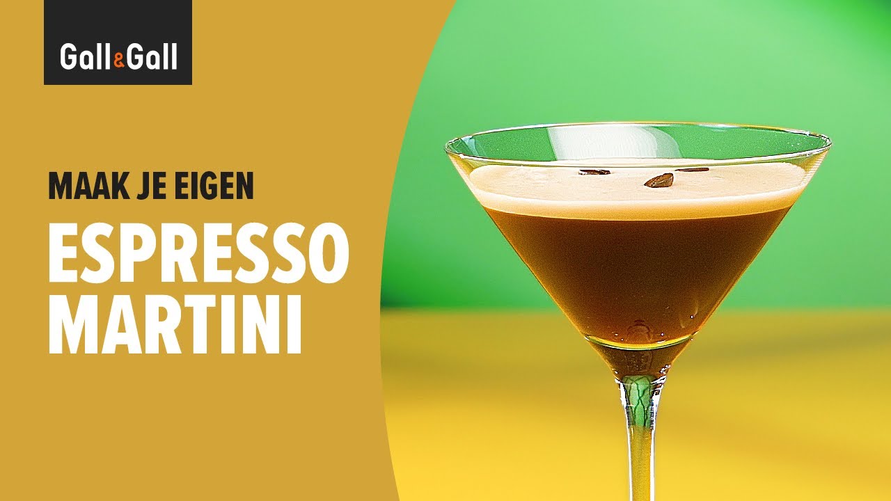 Espresso Martini: deze cocktail maak je gemakkelijk zelf! - YouTube