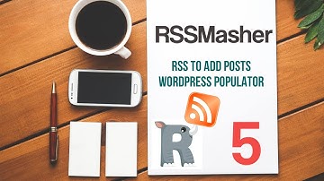 RSSMasher Review RssMasher #5 Create RSS feeds for wordpress website