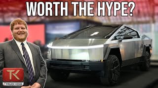 The Tesla Cybertruck is RIDICULOUS! We Take a Closer Look by Truck King 5,325 views 2 months ago 5 minutes, 52 seconds