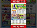 Dear Lottery result 1pm🟢 Today 13/05/2026🗓#DearLottery #NagalandLottery #1PMResult