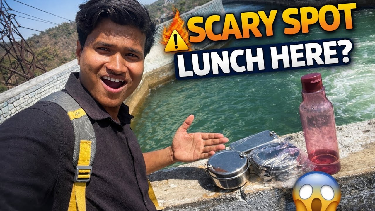 College Se Sonpump Tak 😱 | Riski Jagah Pe Lunch Vlog | Sonpump Robertsganj Sonbhadra 