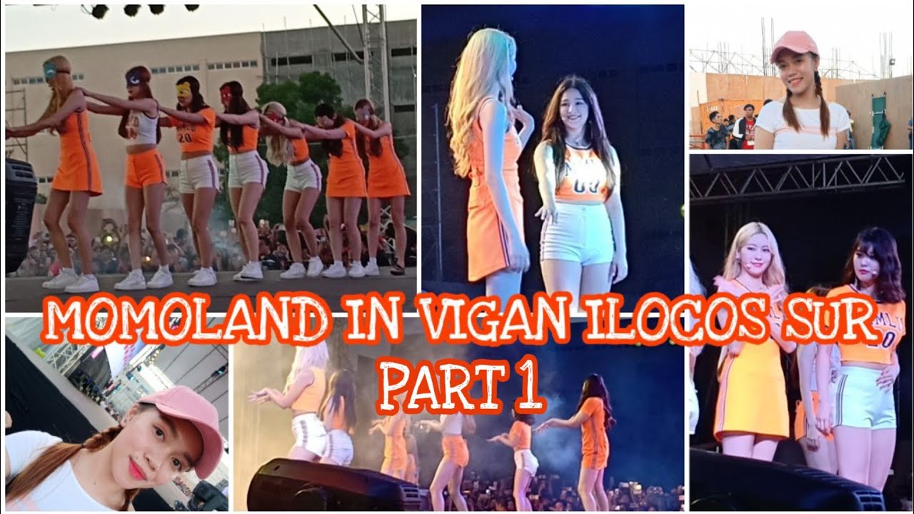 MOMOLAND IN VIGAN, ILOCOS SUR CONCERT- BBOOM BBOOM + SOMETHING AMAZING HAPPENED (PART 1) TWM| Nix Di