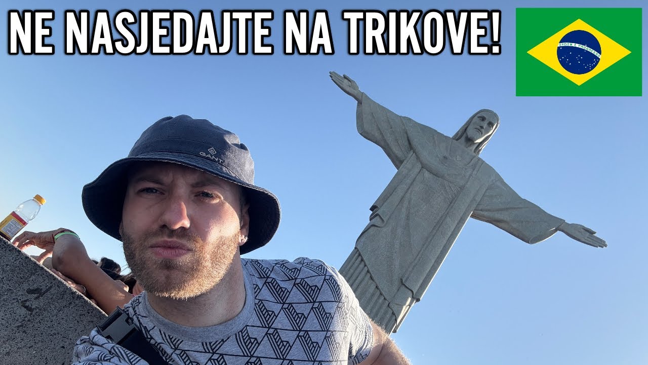 KROZ DŽUNGLU DO KIPA ISUSA KRISTA 🇧🇷 PREVARANTI NA SVAKOM KORAKU U RIO DE JANEIRU