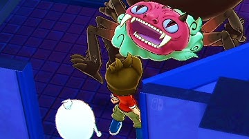 Yo-Kai Watch 1 Nintendo Switch English - Walkthrough Part 11 No Commentary Gameplay Tarantutor Fight