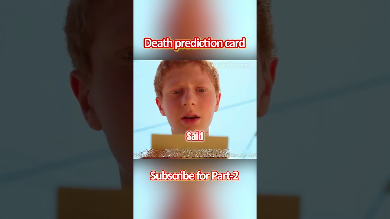 death prediction card 