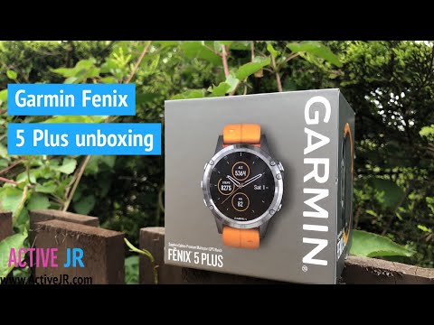 Garmin Fenix 5 Plus titanium sapphire unboxing & design overview