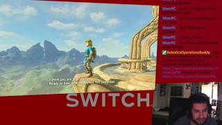 NintendoPSX Reacts: Legend of Zelda Breath of the Wild - Nintendo Switch Trailer