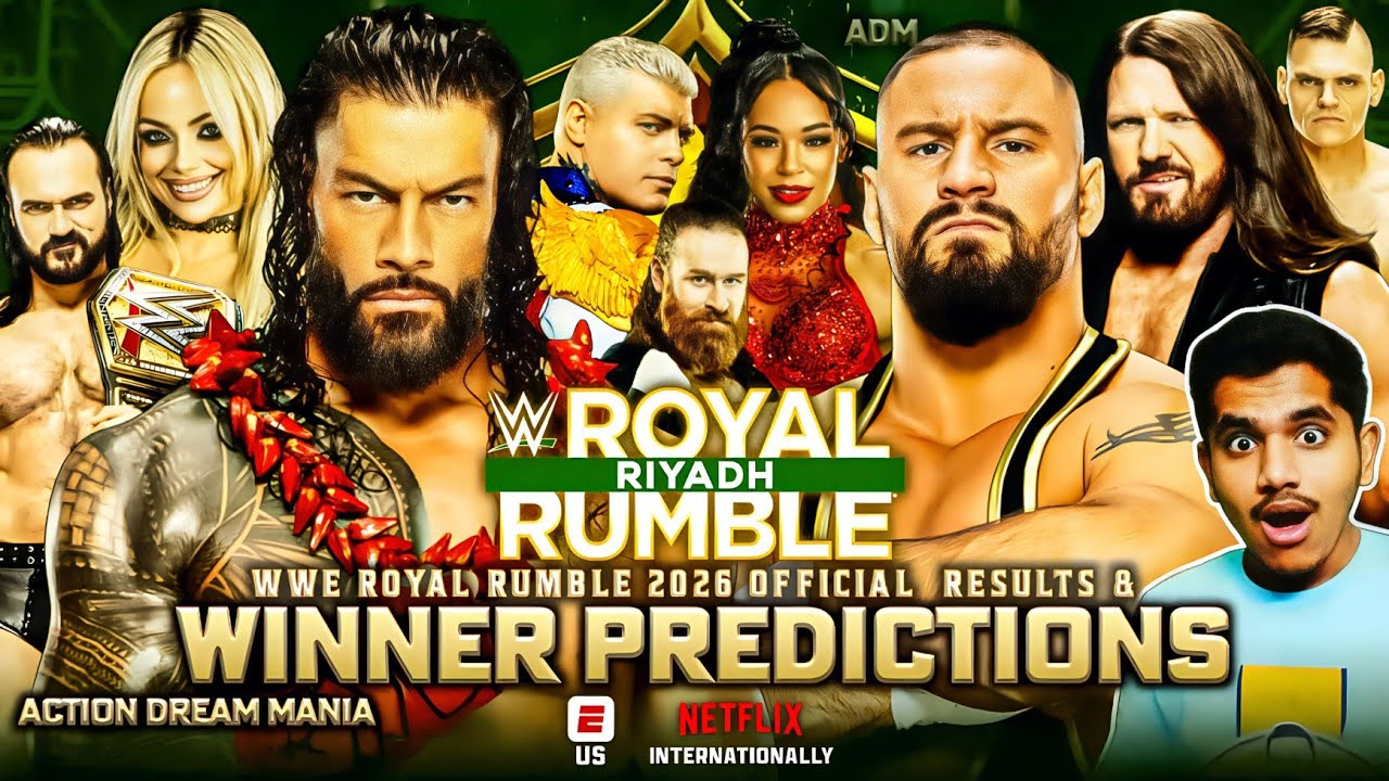 Прогнозы на победителя WWE Royal Rumble 2026 | Официальные результаты | Action Dream Mania