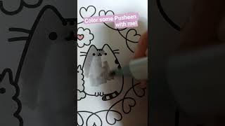 Pusheen coloring book! #art #cookies #cute #pusheencat #pusheenlove #stormy #coloring #artandcraft