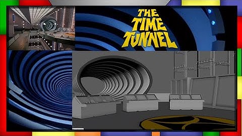 3D Modeling 1966 THE TIME TUNNEL - Autodesk Maya - WORK IN PROGRESS #1