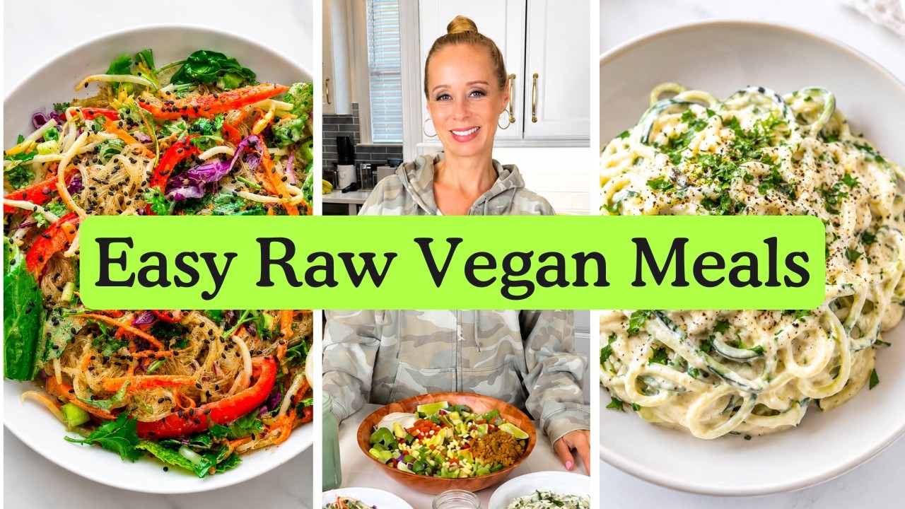 The 5 Raw Vegan Meals I Eat Every Single Week 🍒