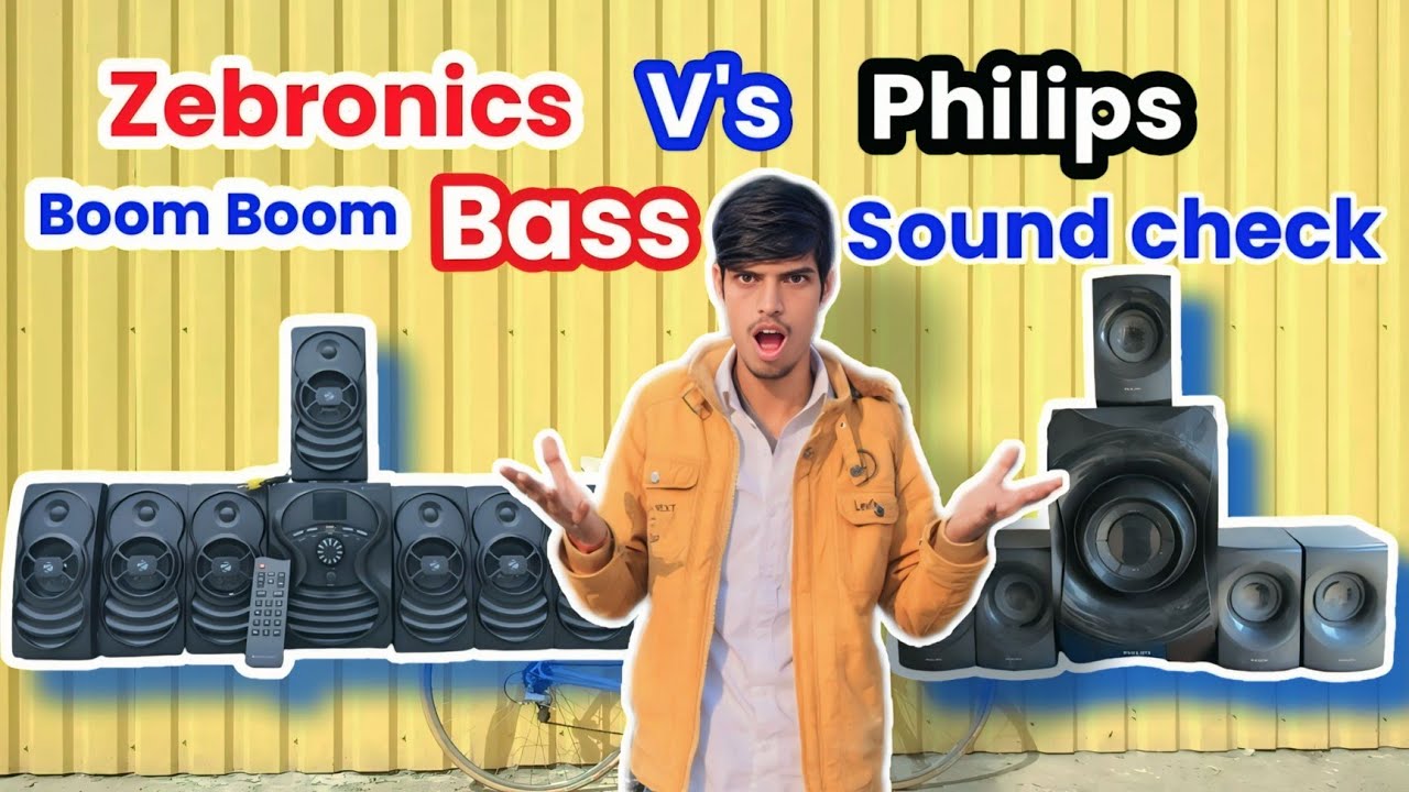 Part 2 Zebronics Omega 7.1 V's Philips Hard sound check Boom 💥💥 Boom 💥💥 Bass 💪💪💪 Use for headphones