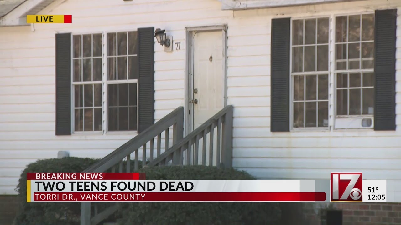 Two teens found dead in Vance County - YouTube