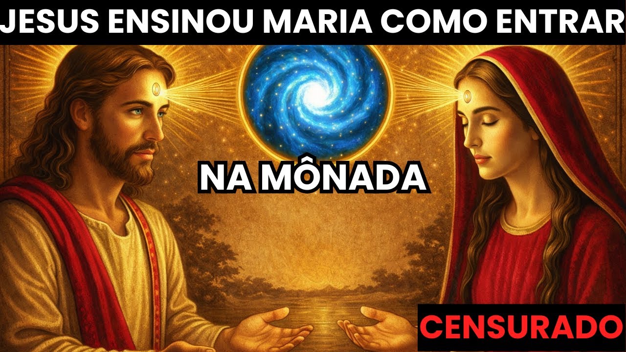 O ritual proibido que Jesus revelou a Maria sobre a Mônada — mas que a Igreja apagou da história