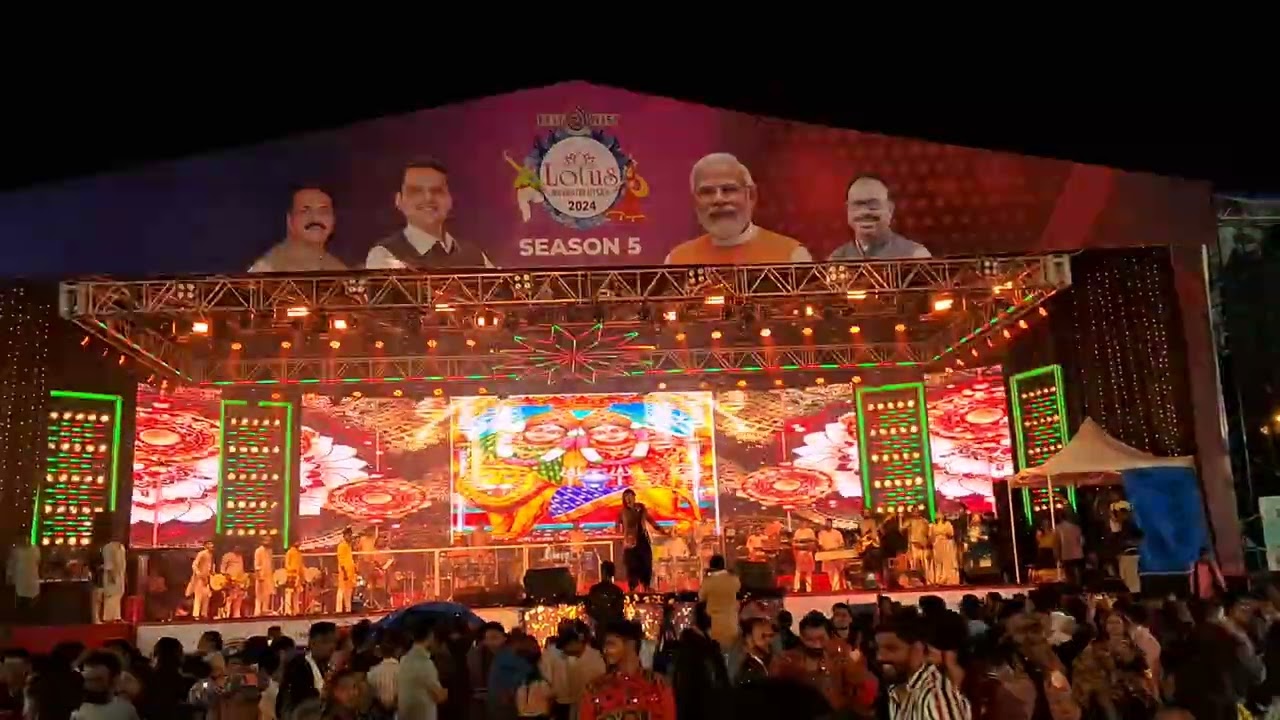 RAMTI AAVA MAADI SONG. BY HERRY NAKUM. LOTUS NAVRATRI SEASON 5 2024