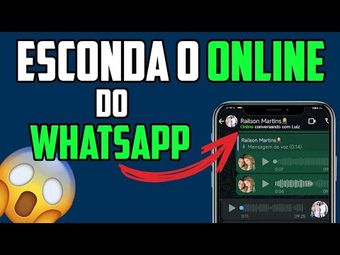 Fique Invisível! Como OCULTAR o STATUS ONLINE do WHATSAPP