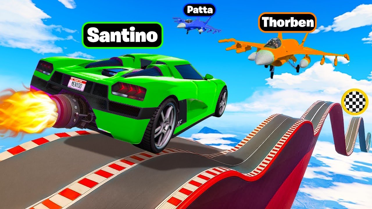 Opgeven Bestaat niet Op Deze MEGARAMP! (GTA 5)🚗