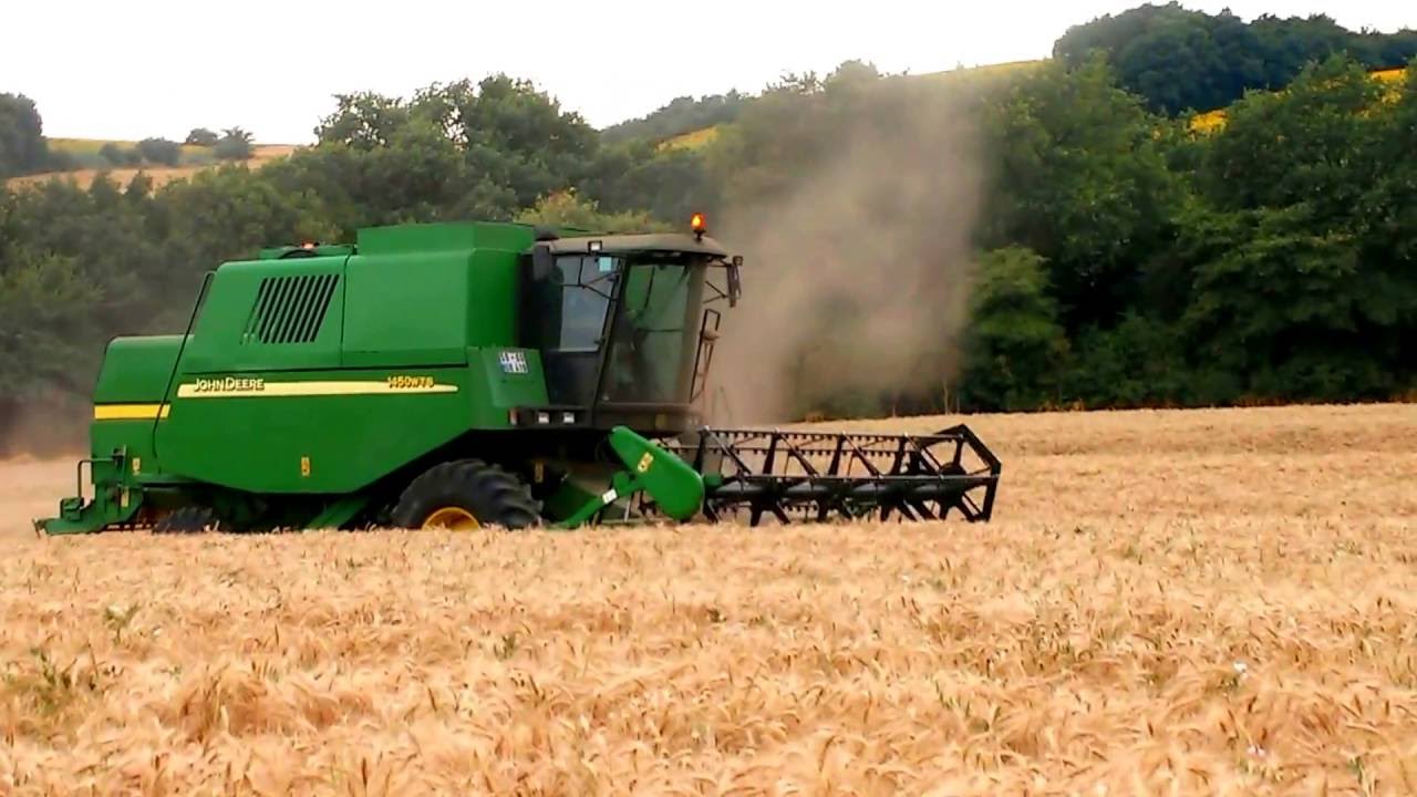 John Deere 1450 Wts  Harvesting