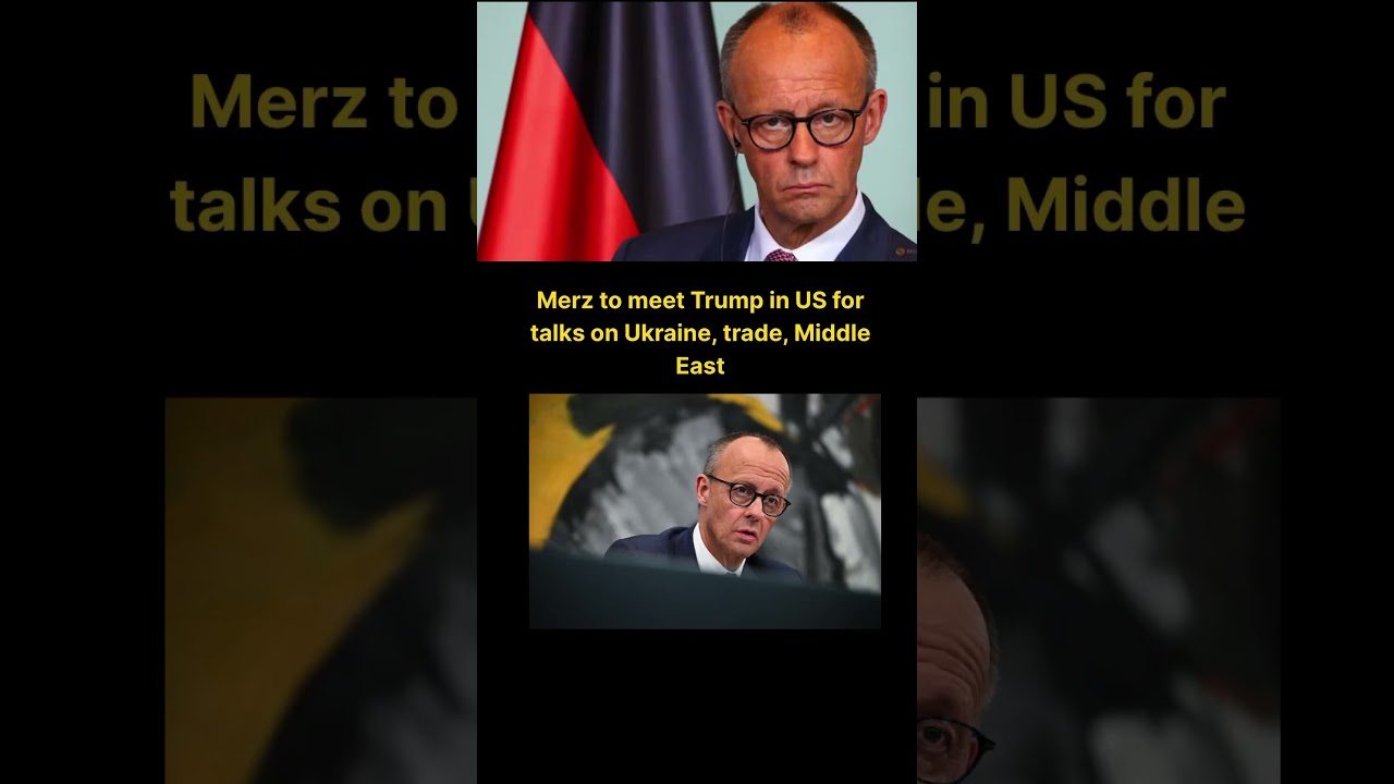 German Chancellor Friedrich Merz attends a press conference with Ukraine's President…