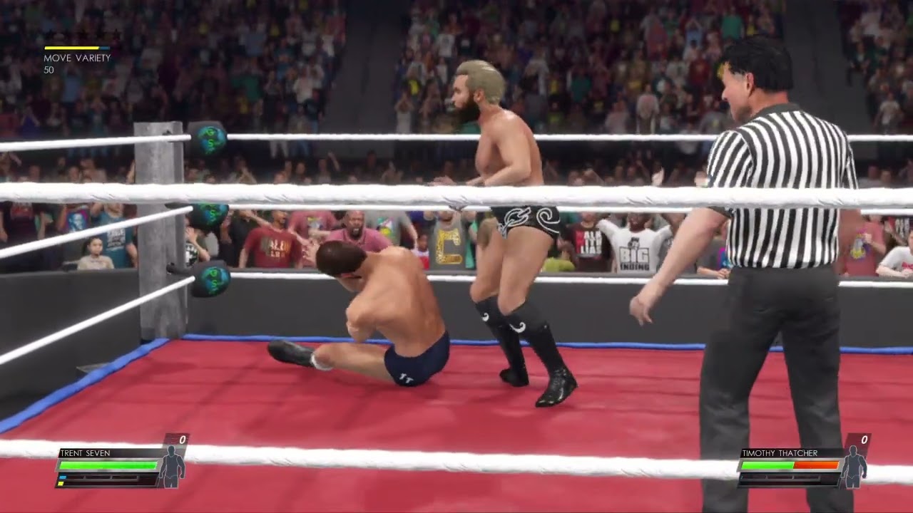 TRENT SEVEN VS TIMOTHY THATCHER (2 OUT 3 FALLS NO HOLDS BARRED)