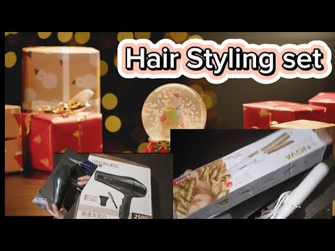 UNBOXING HAIR STYLES SET