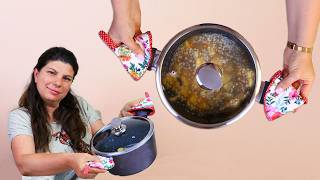 DIY Cone Potholders // How to Sew Cone Pot Holders