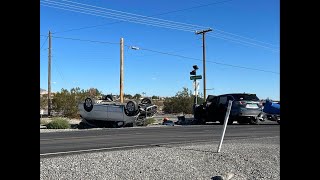 09/21/2022  Two Vehicle With Rollover Crash Update - Hwy 160 And Blosser Ranch Road