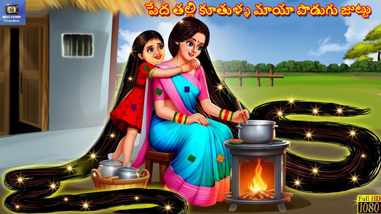 Pedha thalli koothulla maaya podugu juttu | Telugu Moral Stories | Stories in Telugu |Telugu Cartoon