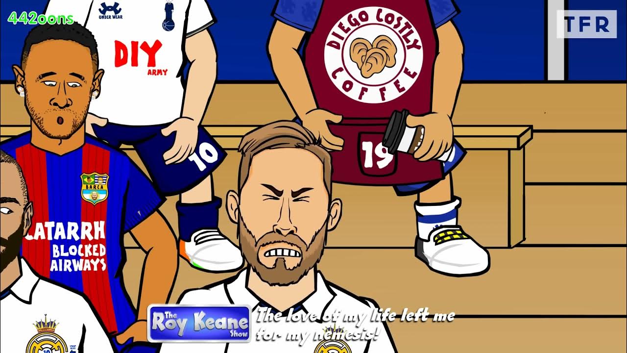 RONALDO STEALS MESSI'S TROPHIES!! THE ROY KEANE SHOW WITH 442OONS FT ...