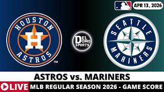 HOUSTON ASTROS VS SEATTLE MARINERS ⚾️ MLB Game Score Radio Play-by-Play