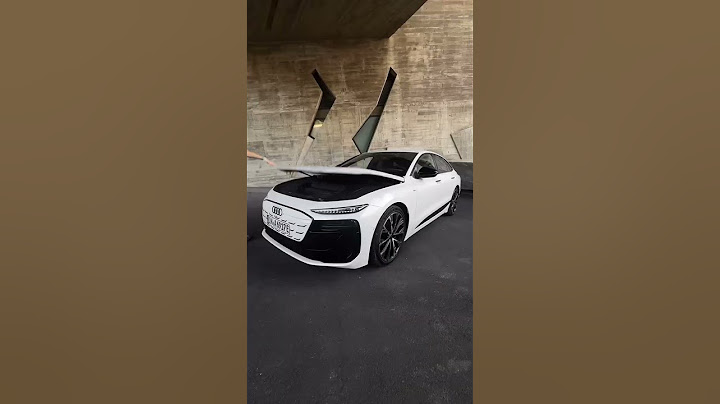 New #Audi A6 e-tron- how do you like it? 🔥