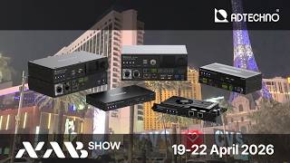 NAB 2026 Highlights | ADTECHNO & Dante AV Ultra in Action