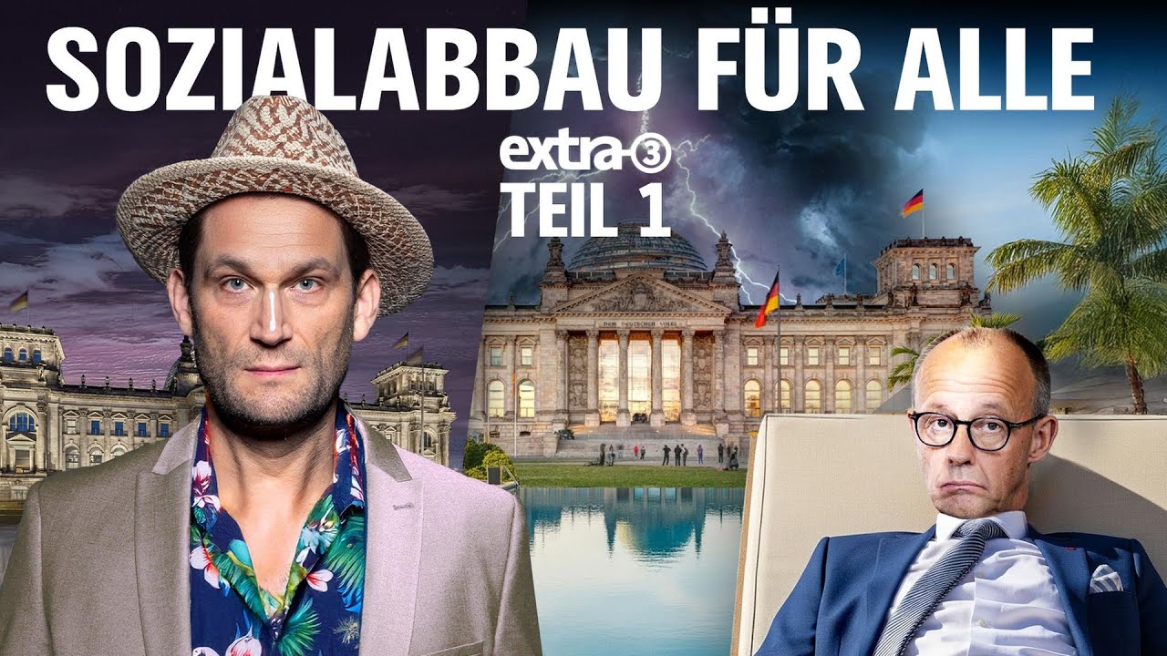 Streit ums Bürgergeld | Blaue Flecken bei Trump | extra 3 vom 28.08.2025 · Teil 1/2