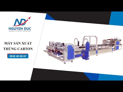 Video Máy Sản Xuất Thùng Carton - youtube