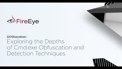 Malware Analysis - DOSfuscation Deobfuscation
