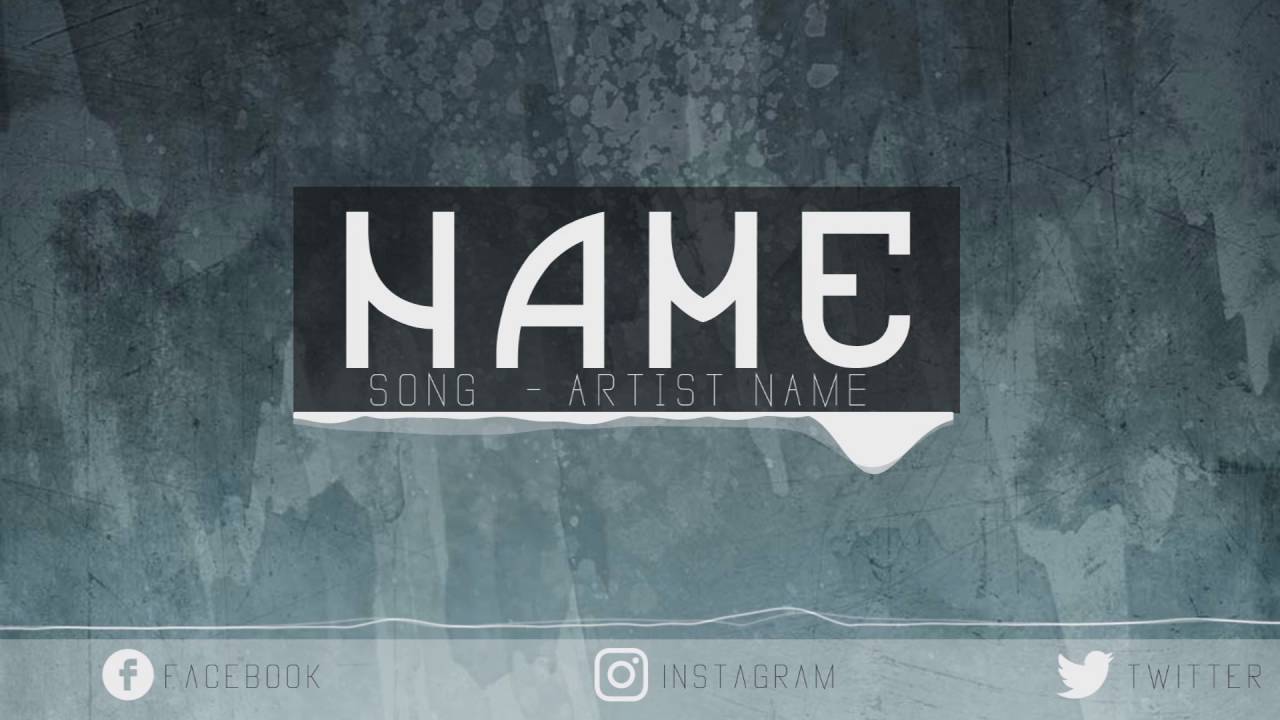 Simple Audio react template Aftereffects