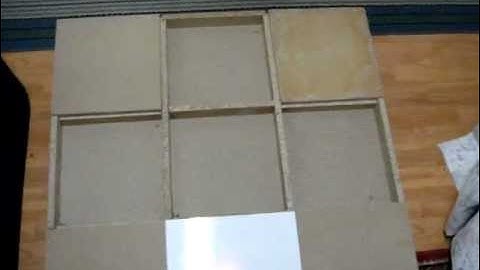 My homemade DDR/ITG Dance Pad - Part 1