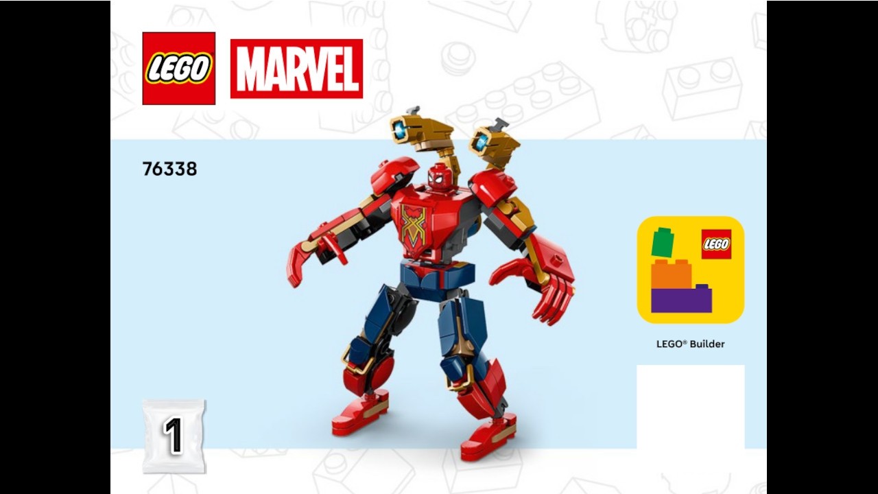 LEGO 76338 Instructions | Marvel | Mech Battle: Spider-Man vs. Doc