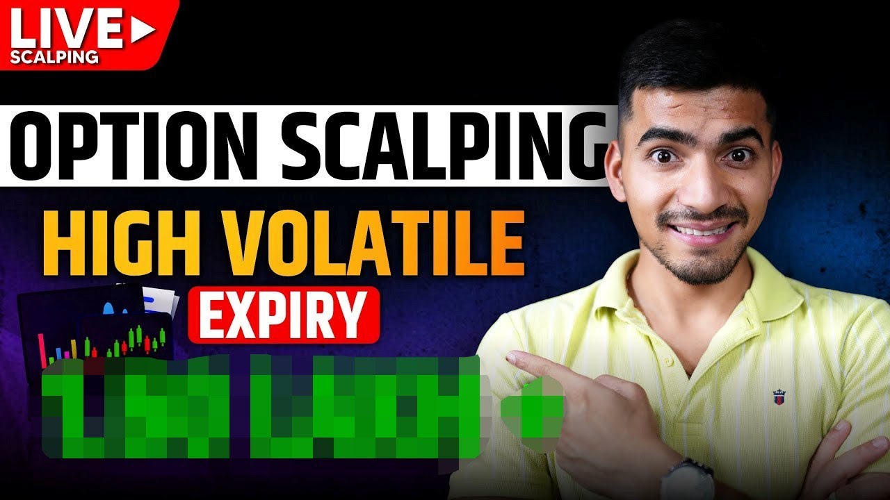 LIVE Option Scalping During High Volatility Expiry - YouTube