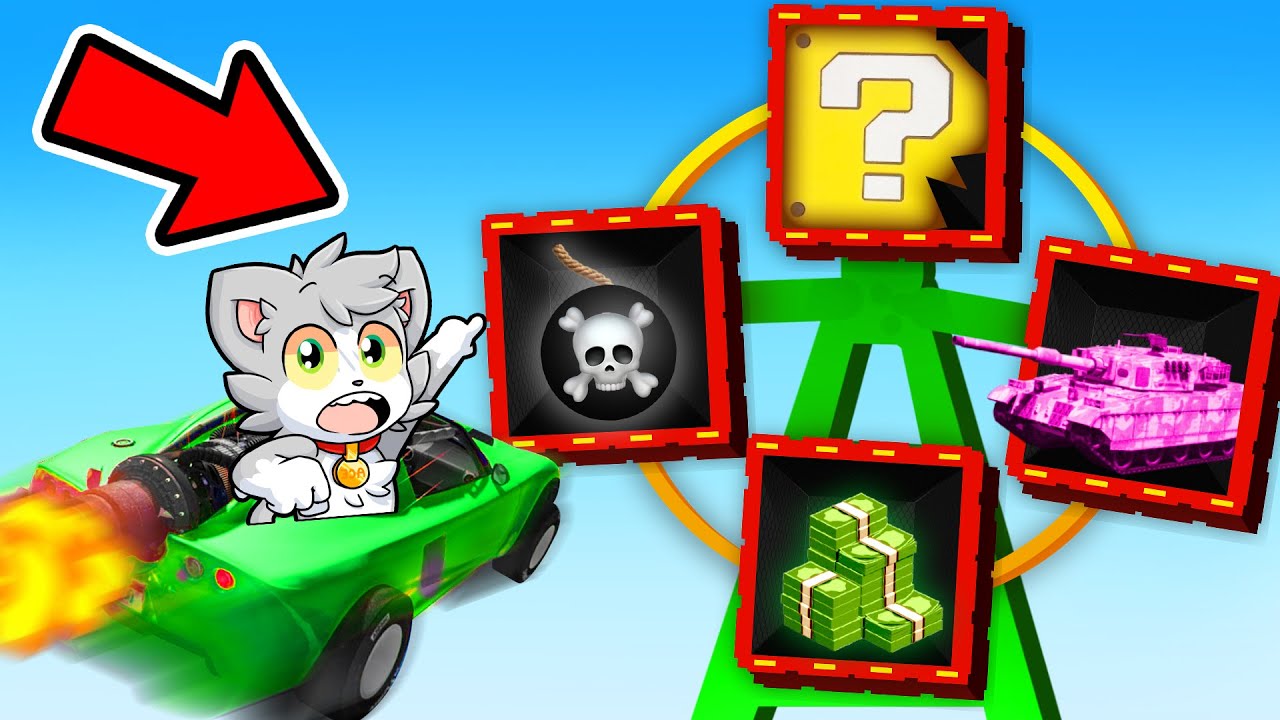 LA RULETA de CAJAS MISTERIOSAS en GTA 5 🎯🔫 ¿QUÉ ME TOCARÁ?